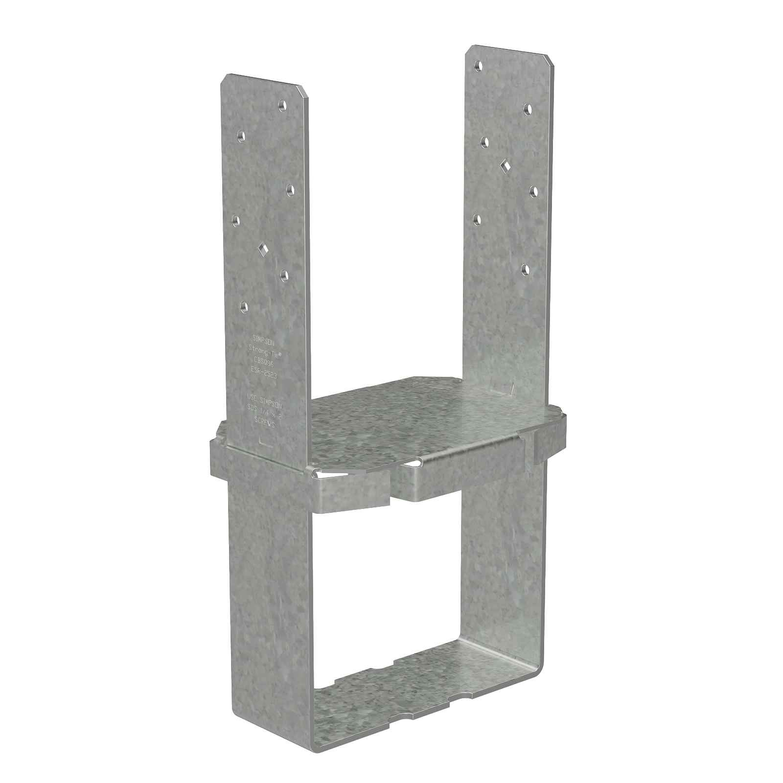 Simpson CBSQ86-SDS2HDG Column Base, Quick-Install - Hot Dip Galvanized