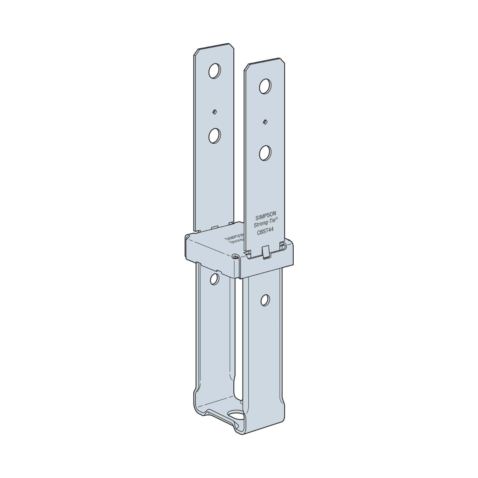 Simpson CBST Column Base Hot Dip Galvanized