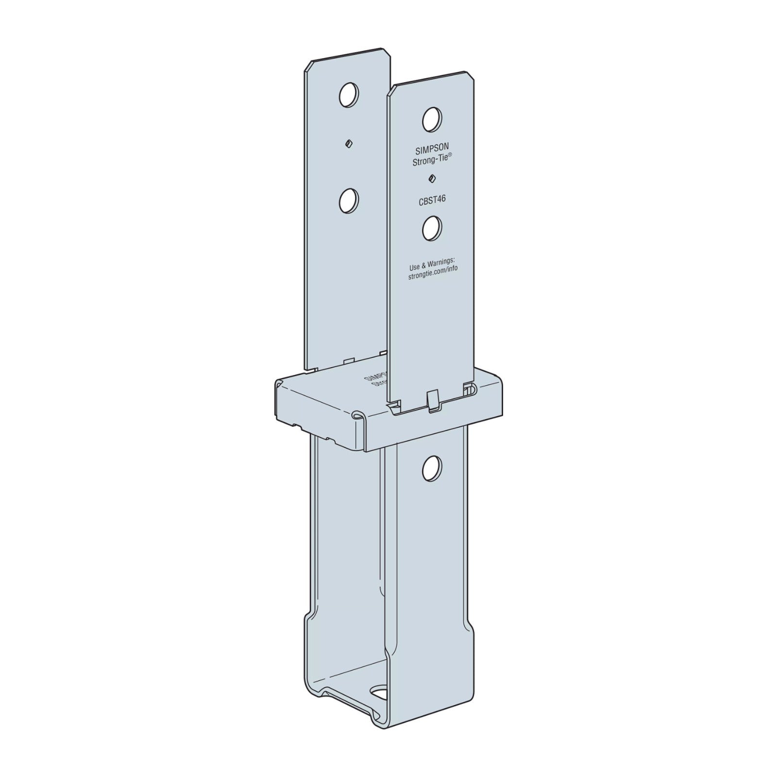 Simpson CBST Column Base with Standoff