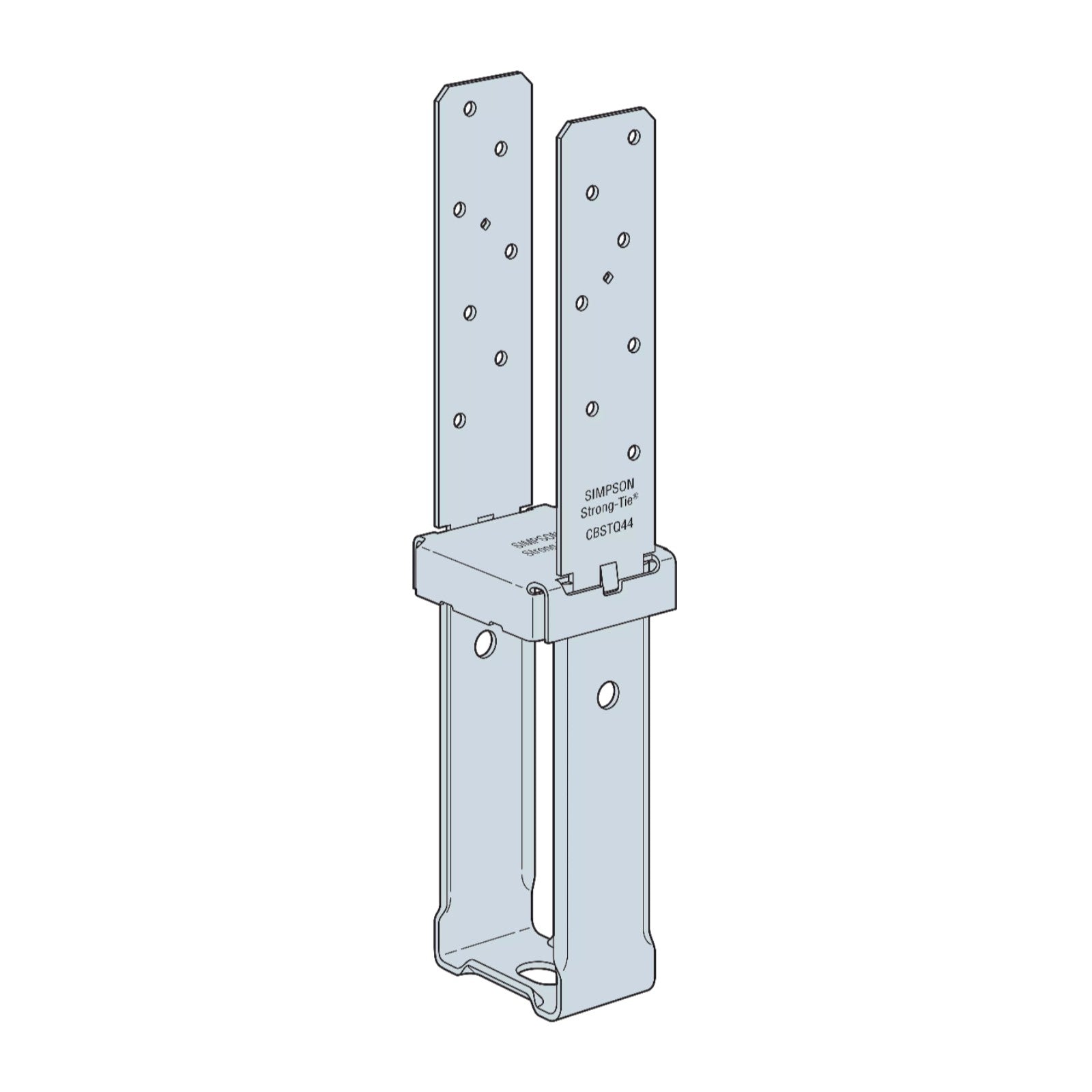 Simpson CBSTQ Column Base with Quick-Install
