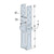 Simpson CBSTQ Column Base with Quick-Install
