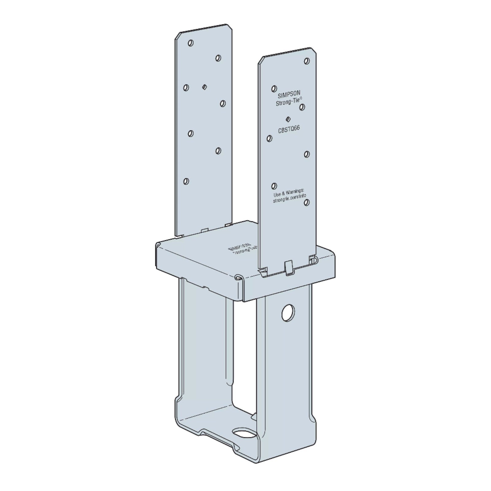 Simpson CBSTQ Column Base with Quick-Install