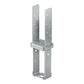 Simpson Zinc Plated CBSTQ Column Base with Quick-Install