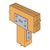 Simpson CC4.62X Column Cap for Triple 2X Beam, Variable Post, Custom Non-Returnable