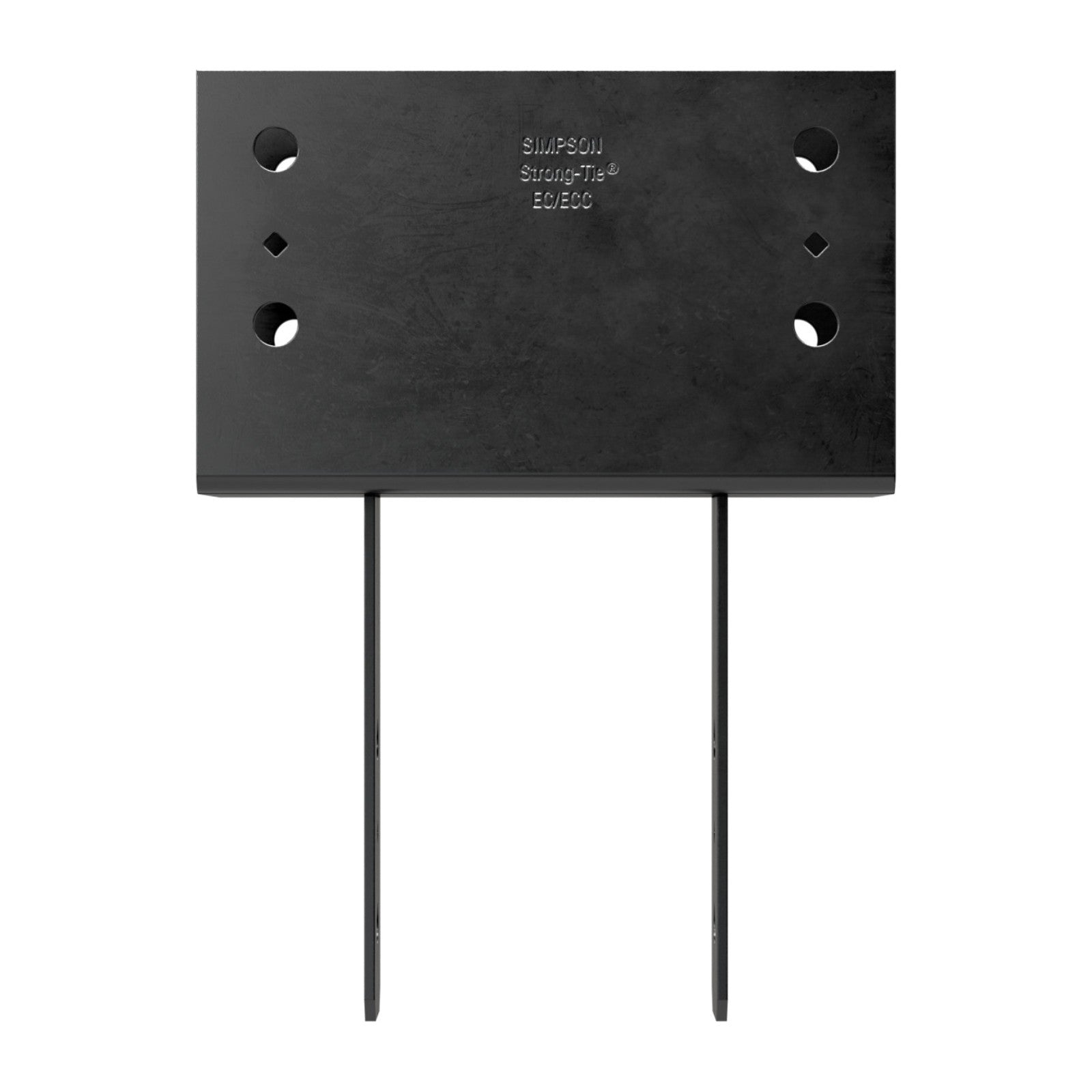 Simpson CC66PC Column Cap - Black Powder Coated