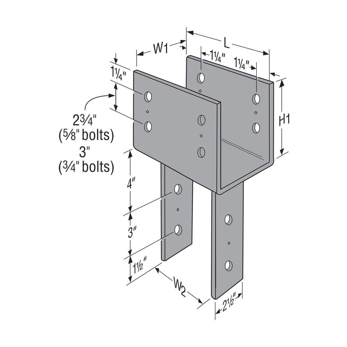 Plus Column Post Column Beam Connection Capsule - The Best Picture Of Beam
