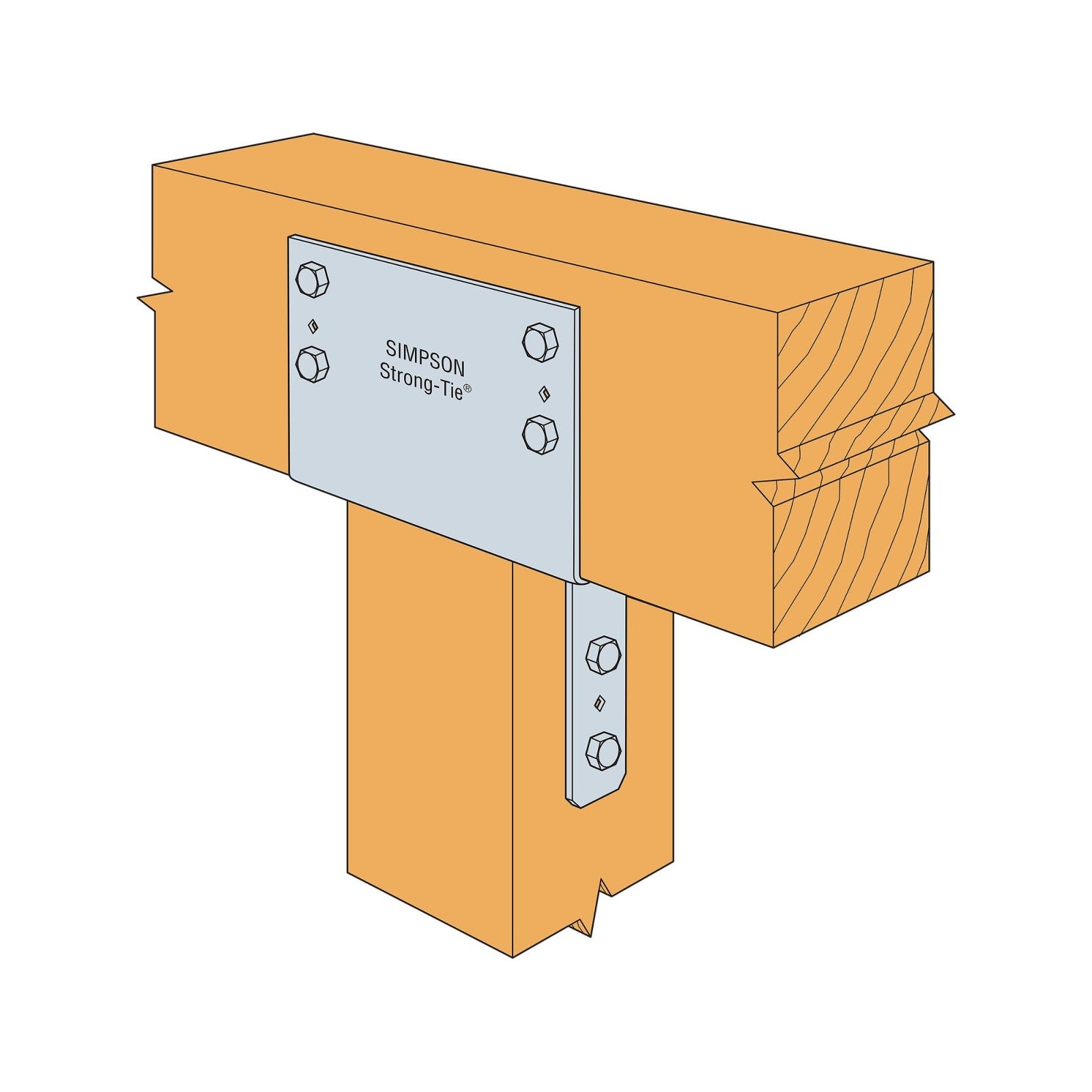 Simpson CC9X Column Cap 