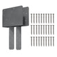 Simpson CCQ Column Cap w/SDS Screws - Gray Paint