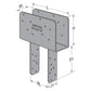 Simpson CCQ Column Cap