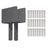Simpson CCQ64SDS2.5 Column Cap w/SDS Screws - Gray Paint