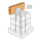Simpson CCQM Masonry Column Cap installation