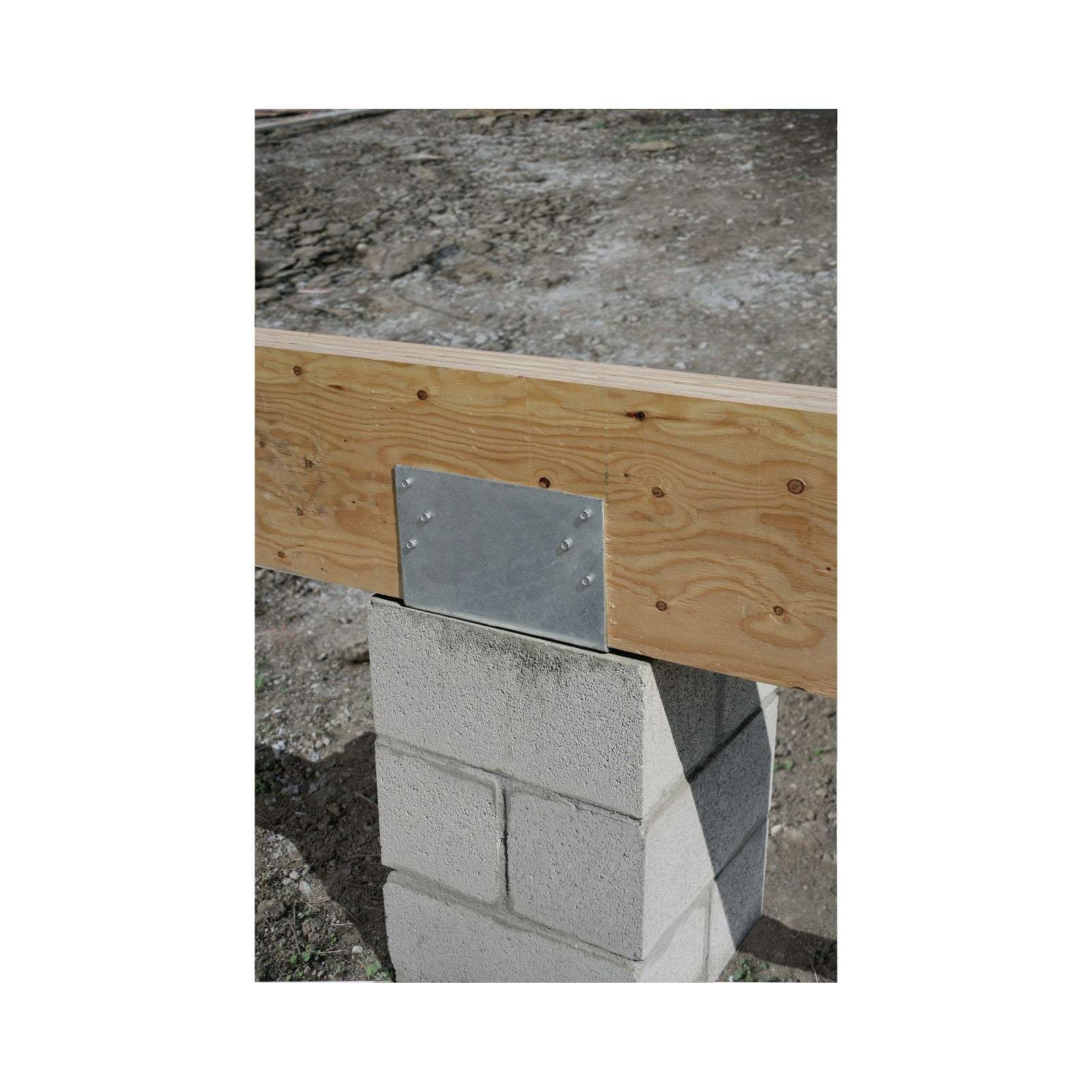Simpson CCQM5.50X-SDS Straight Column Cap for GFCMU