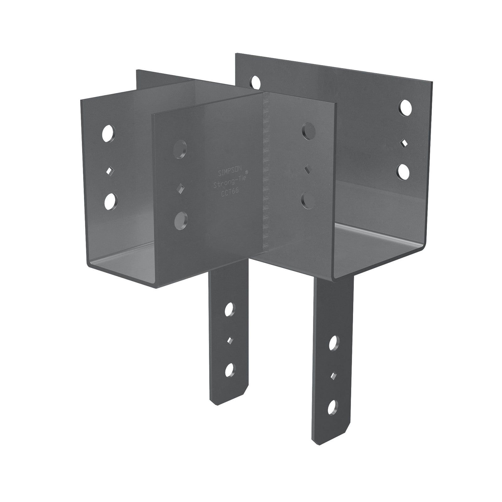 Simpson CCT44X T-Shape Column Cap for 4X Beam, 4X Post, Made to Order ...