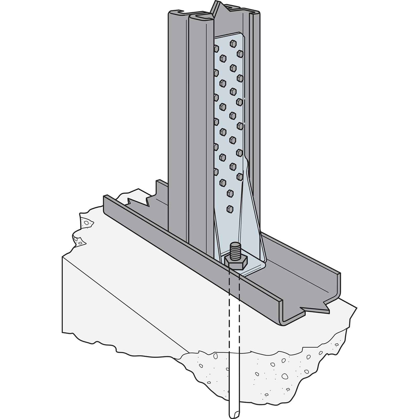 Simpson HTT5KT 16" Tension Tie kit