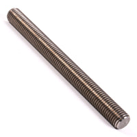 Conquest 5/8" x 8" Grade 8 Alloy Steel Threaded Rod Stud - Plain