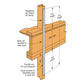 Simpson CMSTC16 Coiled Strap installation