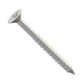 1/4" x 3-1/4" Concrete Screw, Phillips Trim Head - White Dagger-Guard Coating