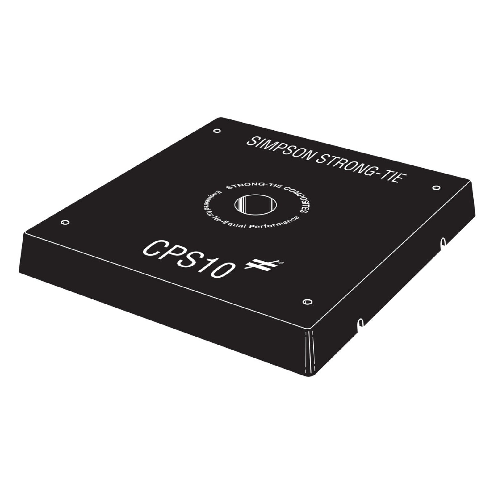 Simpson CPS10 10x10 Composite Plastic Standoff
