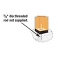 Simpson CPS6 6x6 Composite Plastic Standoff