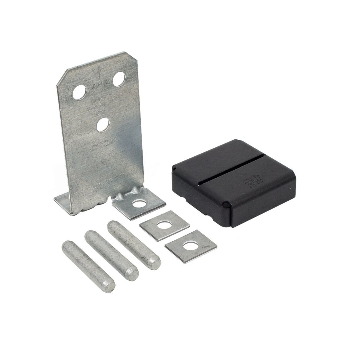 Simpson CPT44SS Concealed Post Base 4X4 Posts - Stainless Steel, Made ...