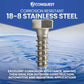 Corrosion Resistant 18-8 Stainless Steel