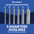 6 Diameters Available in Hot-Dipped Galvanized