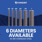 6 Diameters Available in 316 Stainless Steel