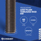 Conquest 1-1/4"-7 x 1' A307 Threaded Rod - Plain Finish