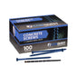 1/4" x 5" Conquest T-30 Flat Head Concrete Screw, Pkg 100