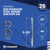 Conquest CWA12-334SS4 Wedge Anchor Dimensions