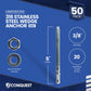 CWA38-500SS6 Wedge Anchor Dimensions