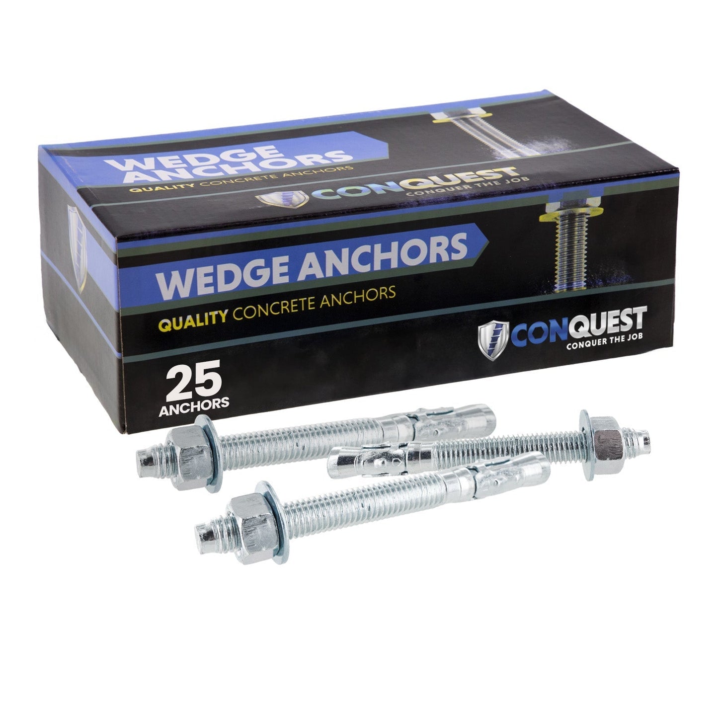 Conquest CWA58-600SS4 Wedge Anchor 25 pack