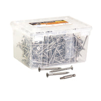 #10 x 3" Conquest T25 Bugle Head Deck Screws - 304 Stainless Steel, Pkg. 350