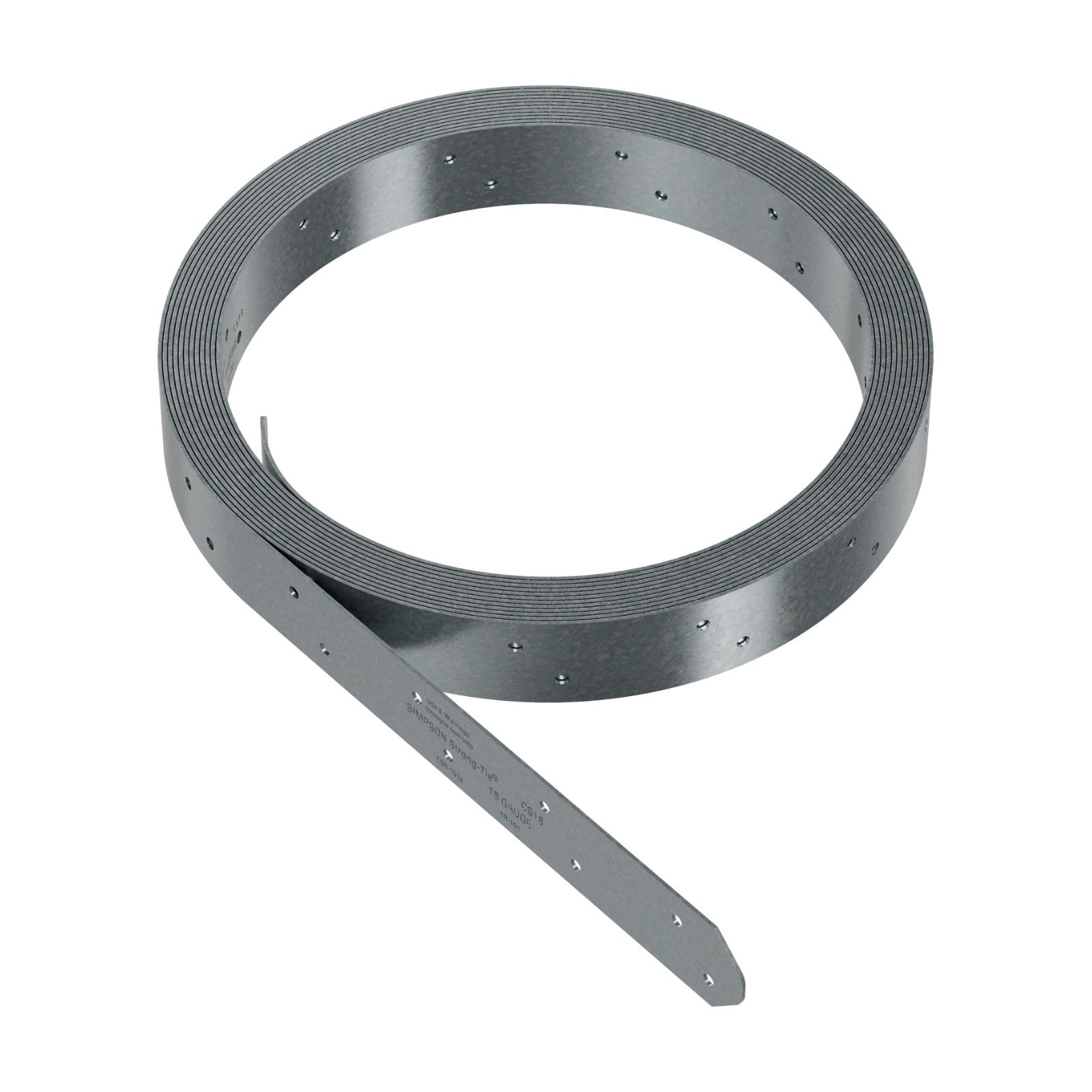 Simpson CS18S Gauge 100 ft. Coiled Strap - G90 Galvanized