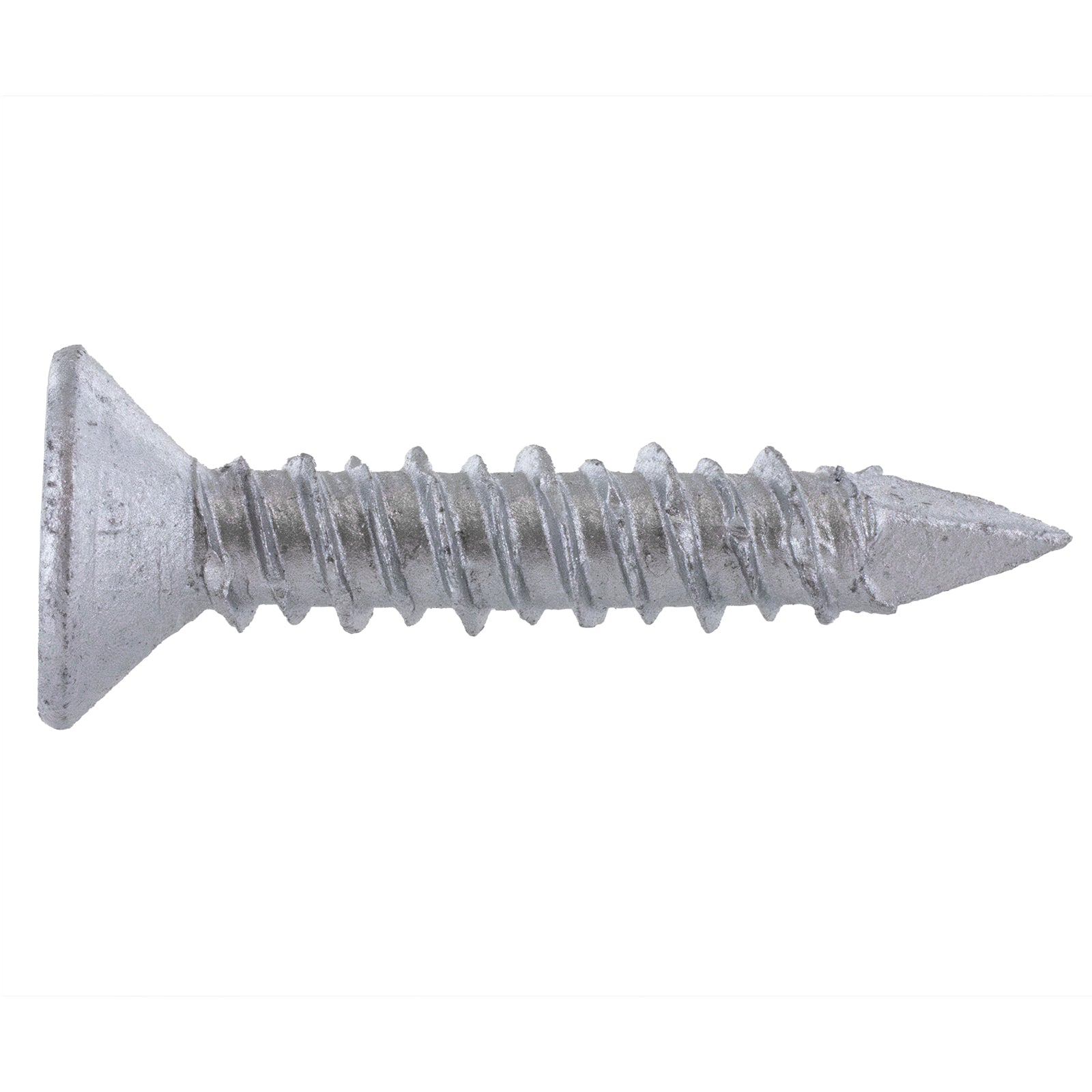 1/4" x 1-1/4" Conquest T-30 Flat Head Concrete Screw - 410 Stainless Steel, Pkg 100
