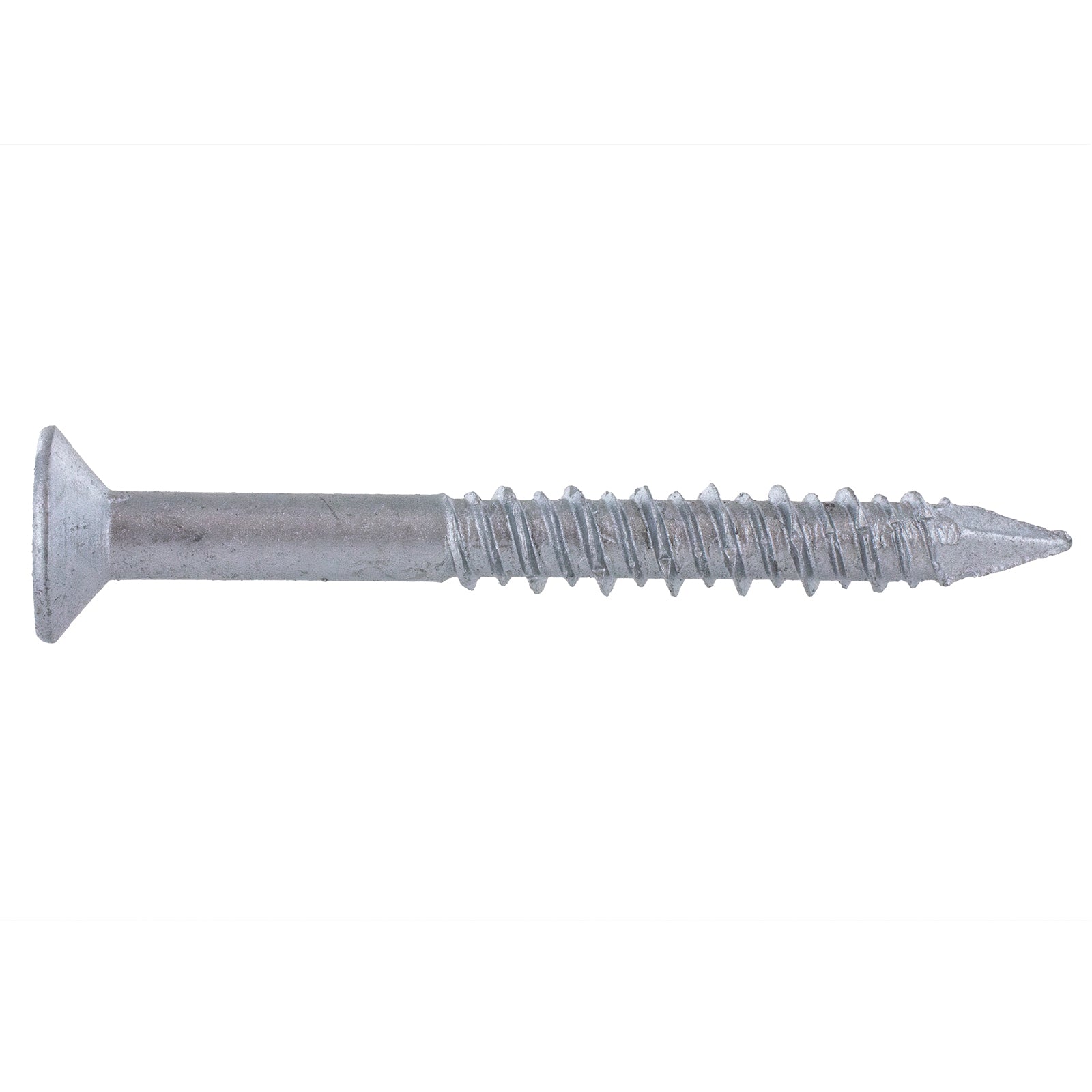 1/4" x 2-1/4" Conquest T-30 Flat Head Concrete Screw - 410 Stainless Steel, Pkg 100