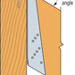 Simpson HB7.12/26 Top Flange I-Joist Hanger - G90 Galvanized, Made to Order Non-Returnable