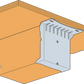 Simpson F44Z 4x4 Panelized Construction Hanger - Zmax Finish