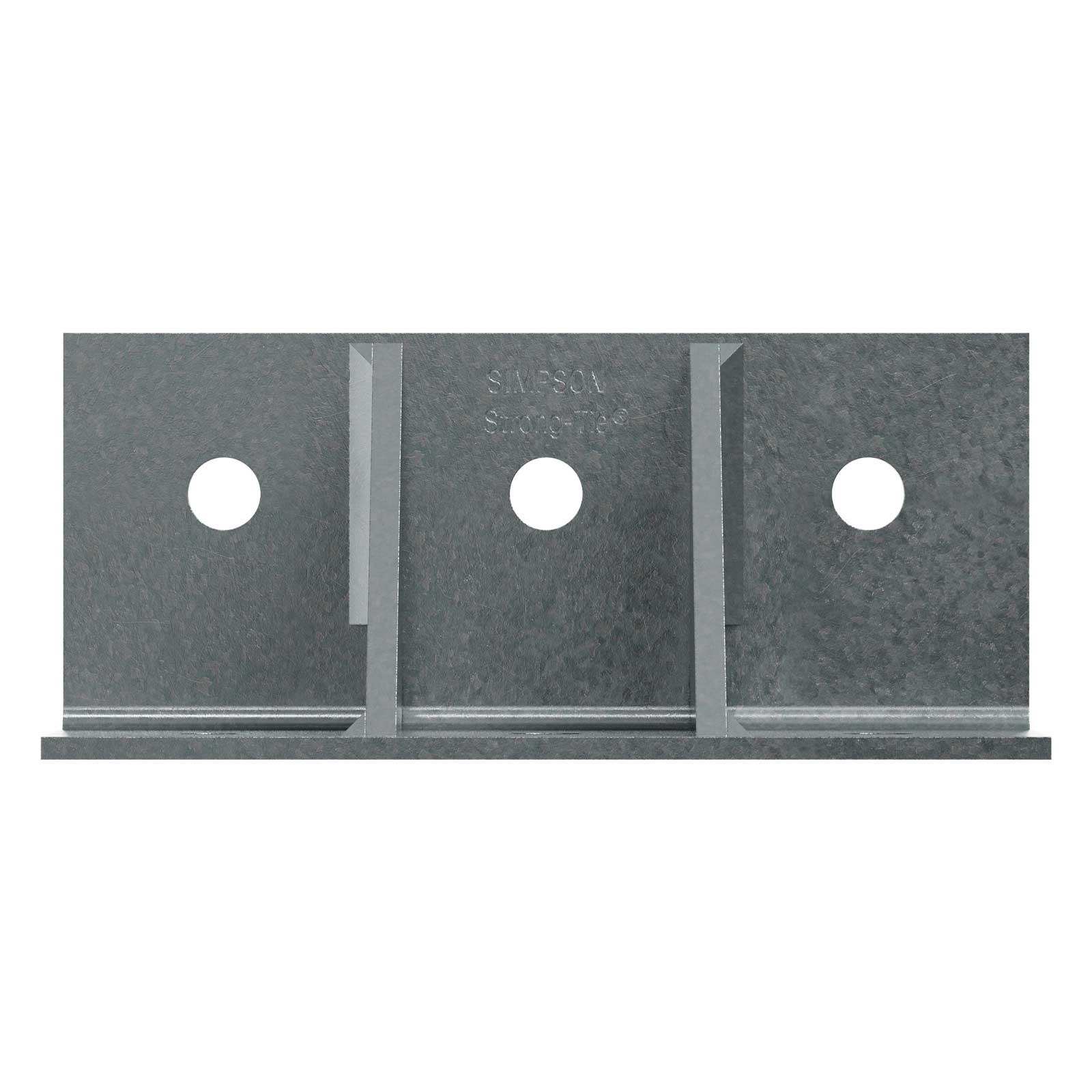 Simpson HL37G Heavy L-Shaped Angle with Gusset - G90 Zinc Galvanized ...