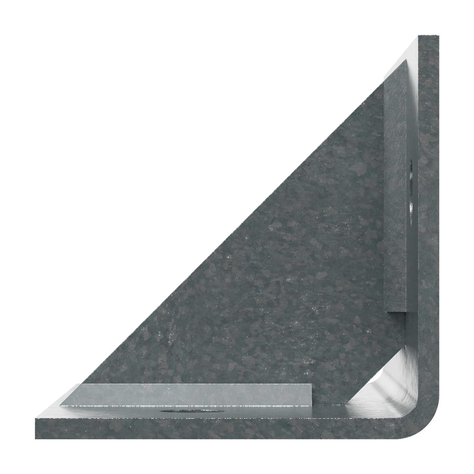 Simpson HL37G Heavy L-Shaped Angle with Gusset - G90 Zinc