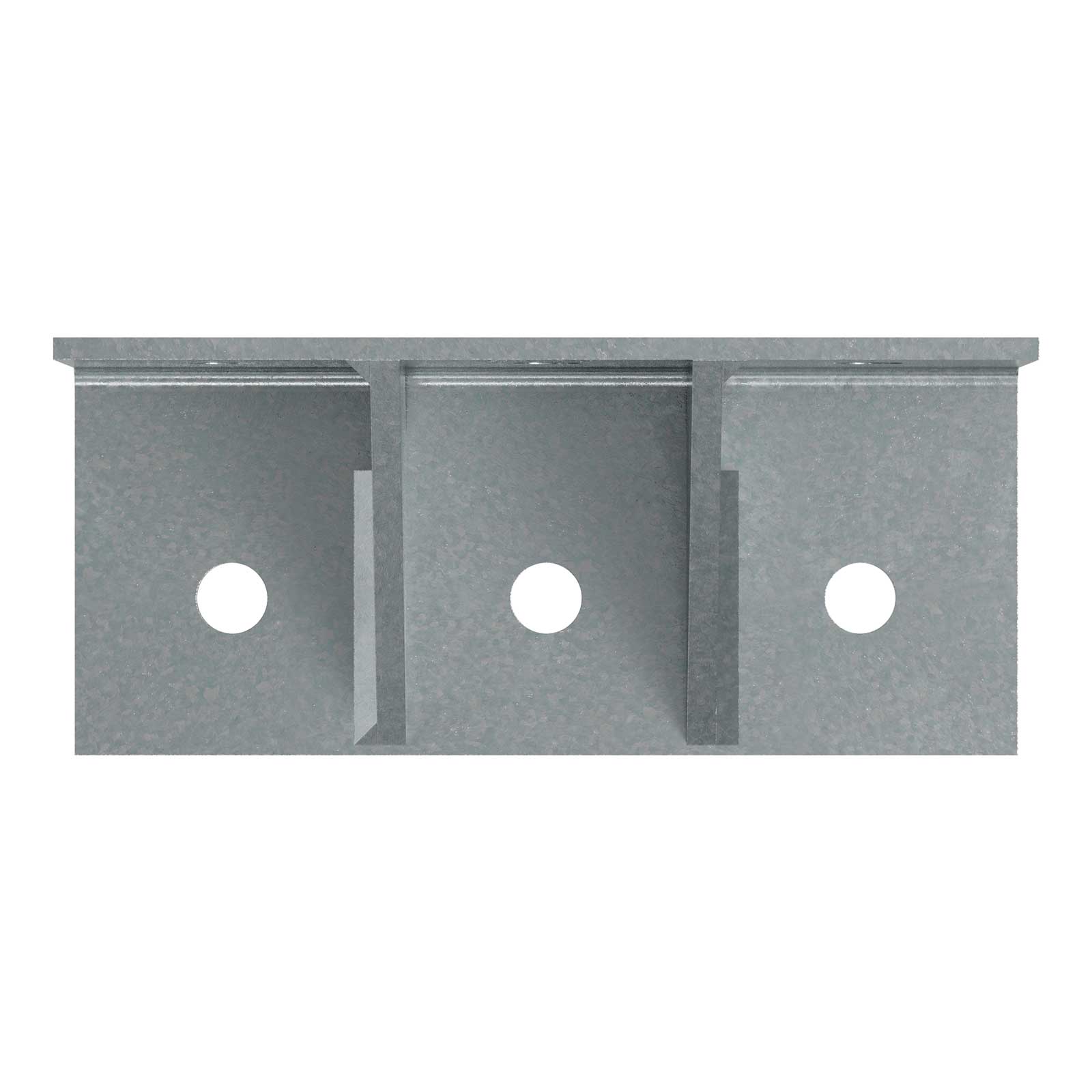 Simpson HL37G Heavy L-Shaped Angle with Gusset - G90 Zinc