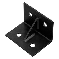 Simpson HL46GPC Heavy L-Shaped Angle with Gusset - Black Powder Coating