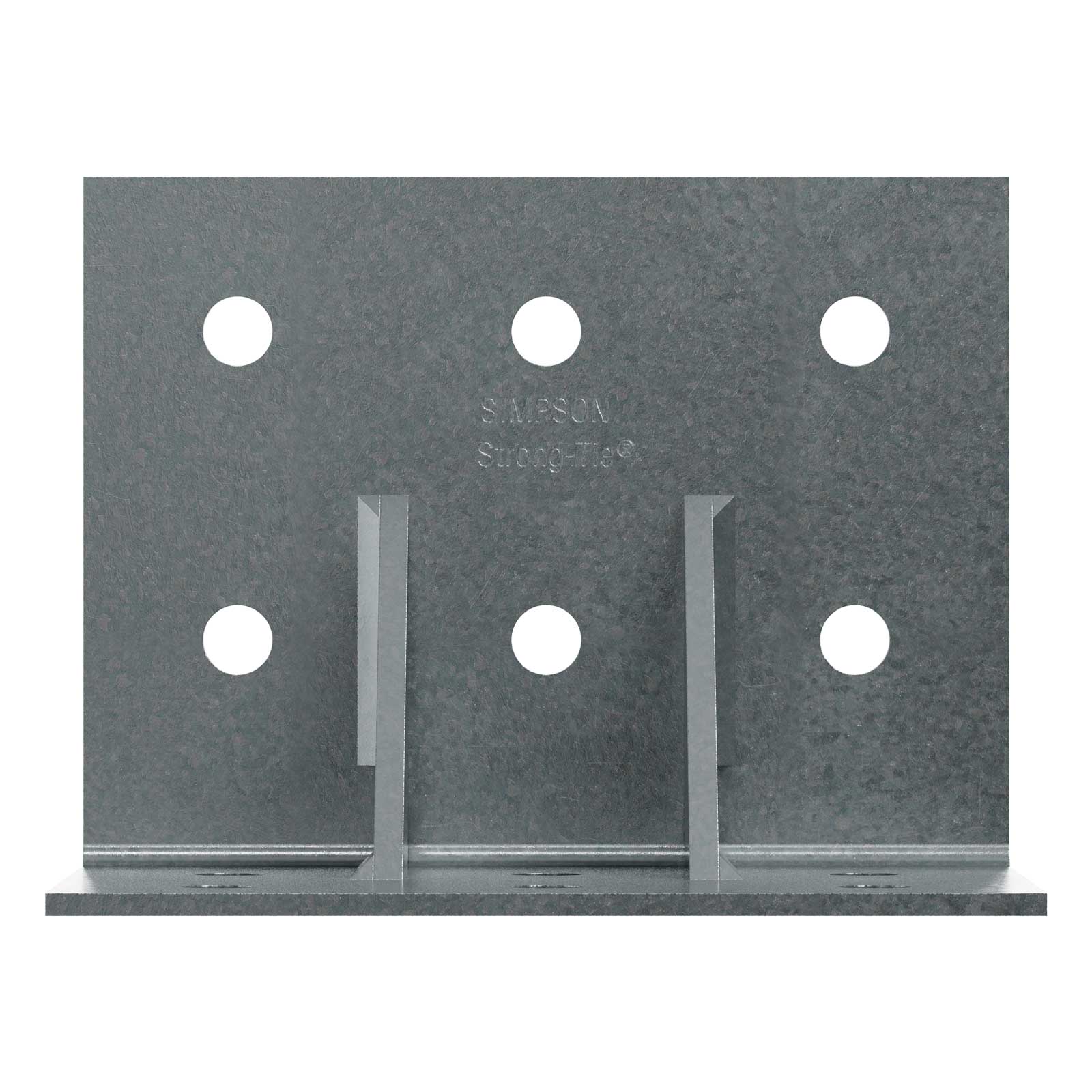 Simpson HL57G Heavy L-Shaped Angle with Gusset - G90 Zinc