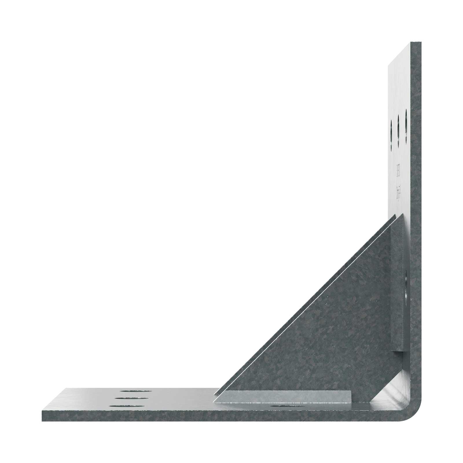 Simpson HL57G Heavy L-Shaped Angle with Gusset - G90 Zinc