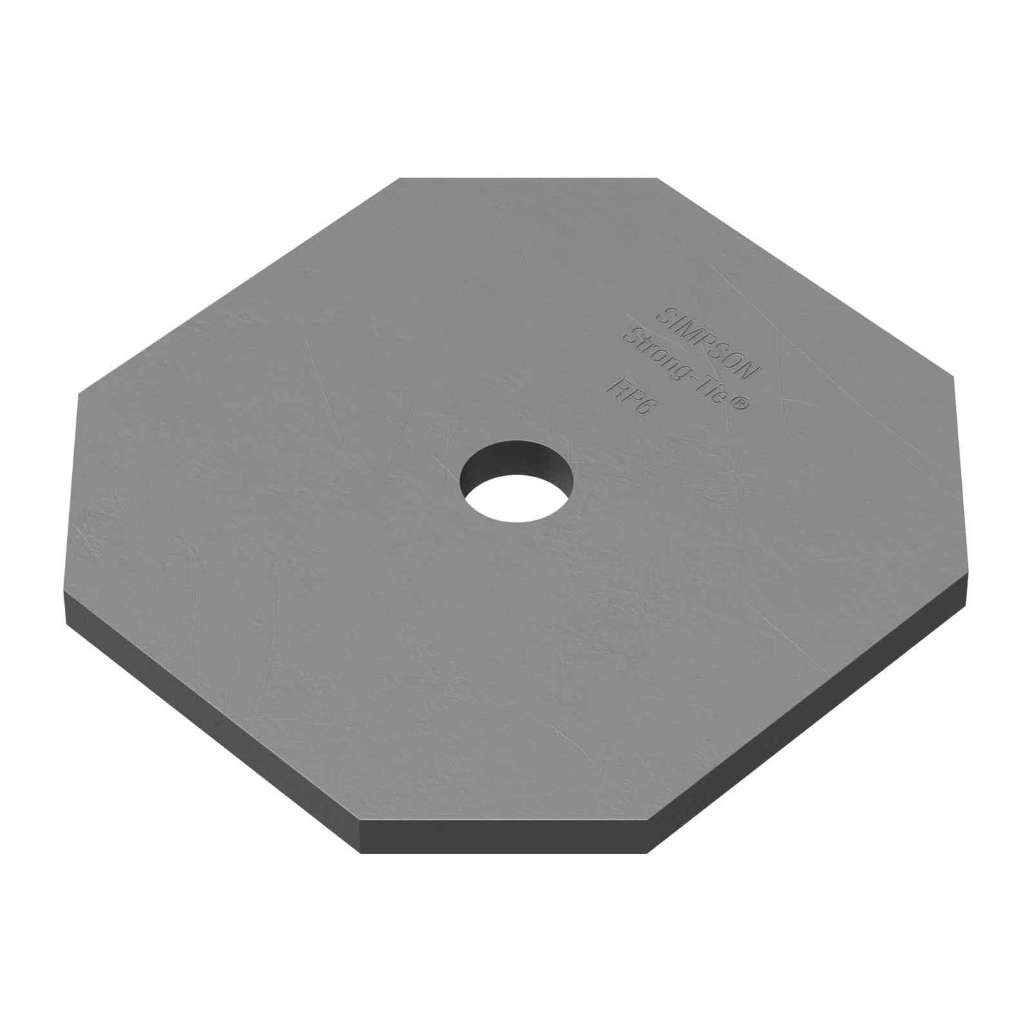 Simpson RP6 Retrofit Plate - Gray Paint