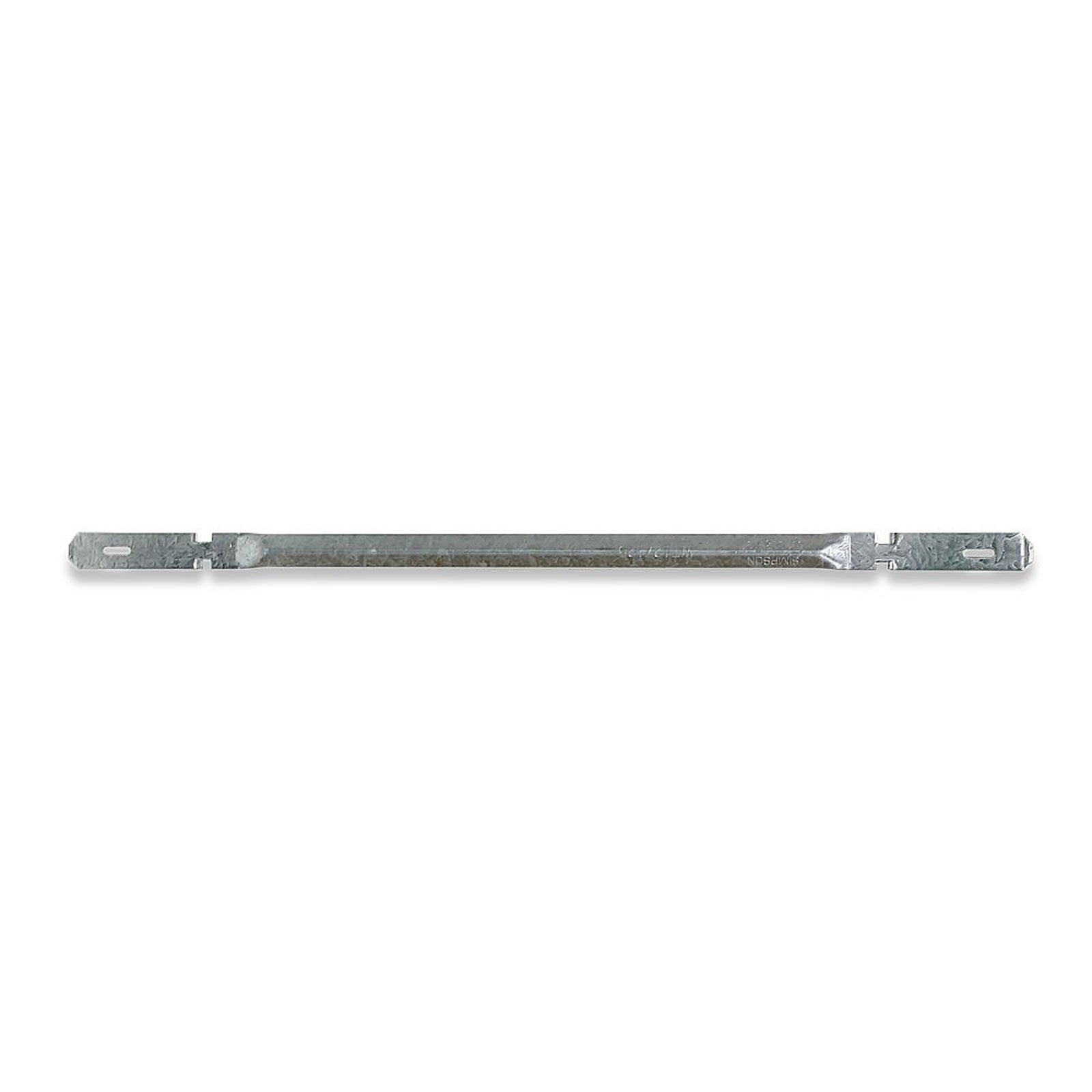 Metal bracket on a white background