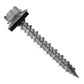 Daggerz 304 stainless steel hex washer head pole barn screw with epdm washer
