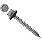 Daggerz 304 stainless steel hex washer head pole barn screw with epdm washer