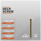 Deck screw specifications
