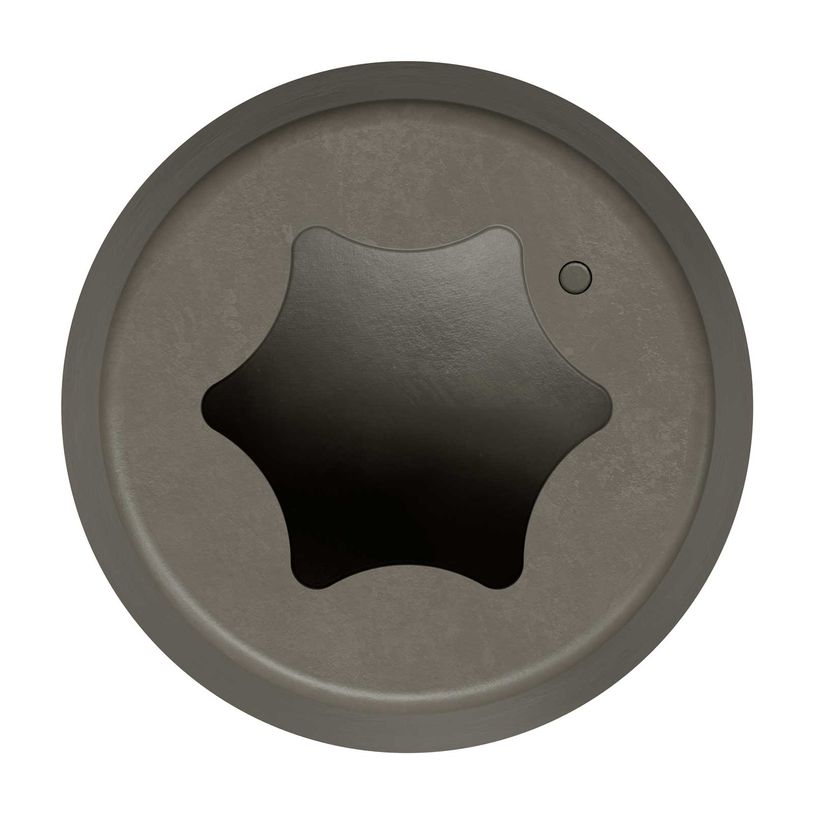 6-lobe star drive - gray